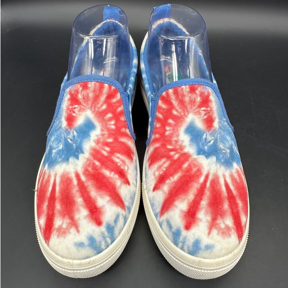 Skechers Street Poppy Sneakers Tie Dye Slip On Hippy‎ 8 July 4th Cruise Festival